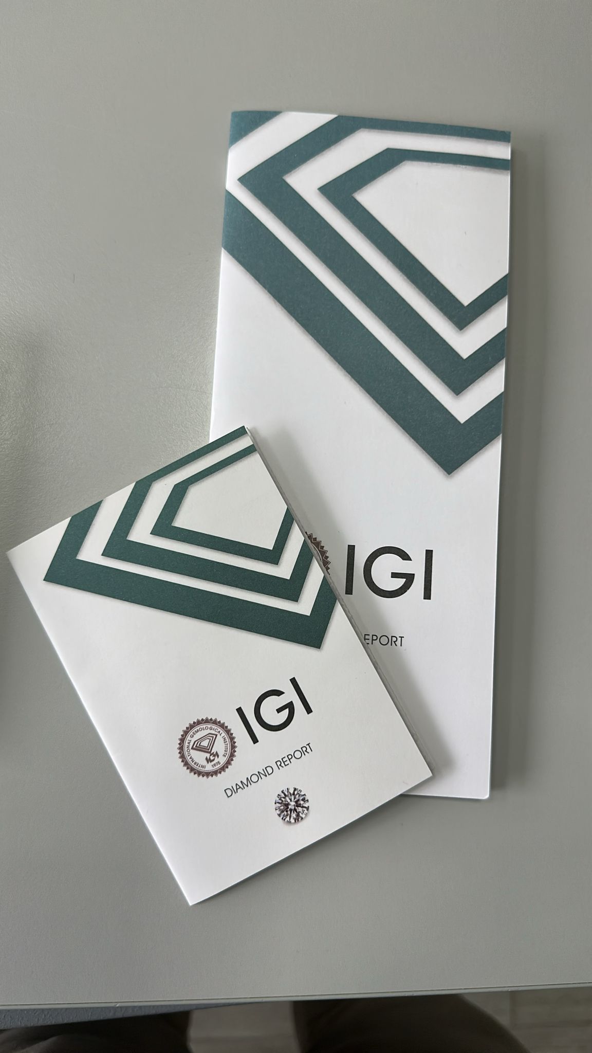 IGI Certificate